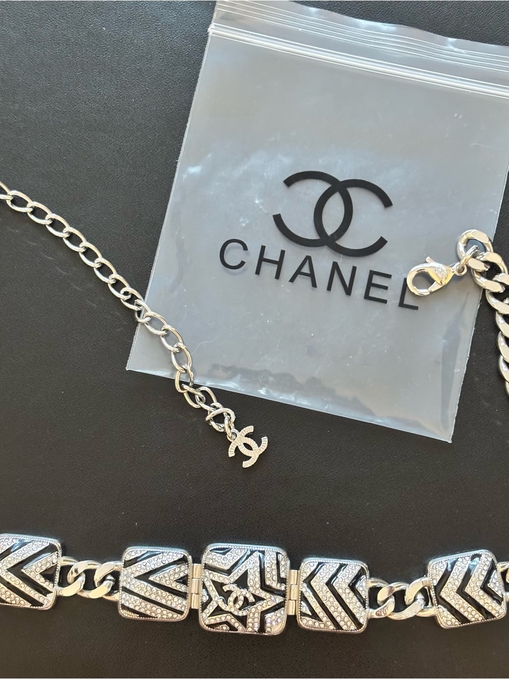 CHANEL Choker Enamel & Strass Crystal Star Collectors Edition
